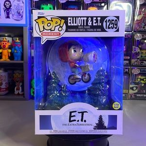 Funko GITD Elliott & E.T. #1259